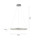 RITUS lampa wisząca aluminium 15394-95