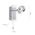 SILEDA kinkiet aluminium 9785-96 