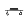 SILEDA lampa sufitowa IP44 czarna 6781-13