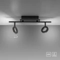 SILEDA lampa sufitowa IP44 czarna 6781-13