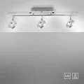 SILEDA 3 lampa sufitowa IP44 aluminium 6785-96