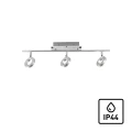 SILEDA 3 lampa sufitowa IP44 aluminium 6785-96