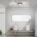 SILEDA 4 lampa sufitowa IP44 aluminium 6786-96