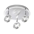 SILEDA 3 lampa sufitowa IP44 aluminium 6788-96