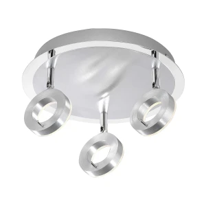 SILEDA 3 lampa sufitowa IP44 aluminium 6788-96