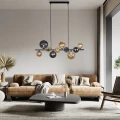POPSICLE lampa wisząca smoky/BURSZTYN 2583-18