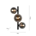 POPSICLE lampa wisząca smoky/BURSZTYN 9583-18