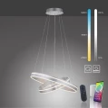 Q-VITO lampa wisząca fi 60 srebrna 8420-55