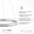 Q-VITO lampa wisząca fi 60 stalowa 8411-55