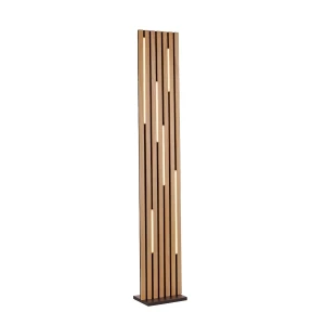 Q-AKUSTIK lampa podłogowa drewno 822-79