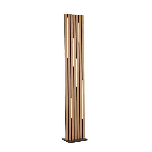 Q-AKUSTIK lampa podłogowa drewno 822-79