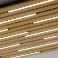Q-AKUSTIK kinkiet/lampa sufitowa drewno 6423-79