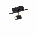 BARIK lampa sufitowa czarna 6525-18