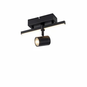 BARIK lampa sufitowa czarna 6525-18