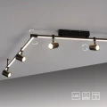 BARIK lampa sufitowa czarna 6526-18 