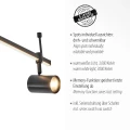 BARIK lampa sufitowa czarna 6526-18 