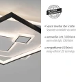 MAILAK lampa sufitowa czarno/biała 6390-16 