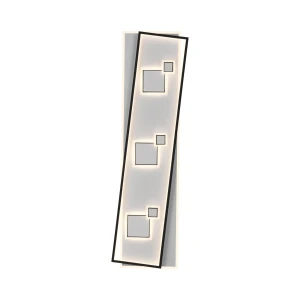 MAILAK lampa sufitowa czarno/biała 6391-16
