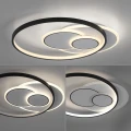MAILAK lampa sufitowa czarno/biała 6392-16