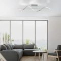 Q-SWING lampa sufitowa srebrna 6385-55