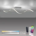 Q-SWING lampa sufitowa srebrna 6385-55