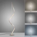 Q-SWING lampa podłogowa srebrna 438-55