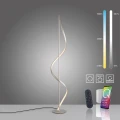 Q-SWING lampa podłogowa srebrna 438-55