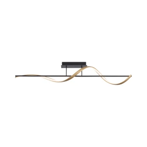 Q-SWING lampa sufitowa antracyt/mosiądz 6385-13