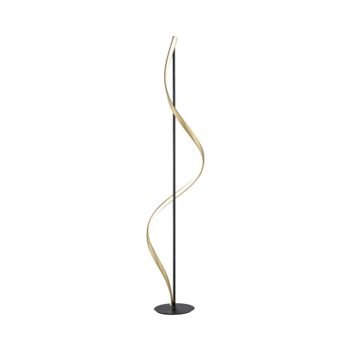Q-SWING lampa podłogowa antracyt/złota 438-13