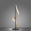 Q-SWING lampa stołowa antracyt/złota 4385-13