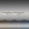 Q-SWING lampa wisząca matowy mosiądz/antracyt 2385-13 