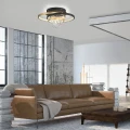 ROTAZO lampa sufitowa czarna/mosiądz 6267-68