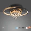 ROTAZO lampa sufitowa czarna/mosiądz 6267-68