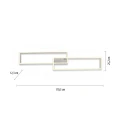 PAAN lampa sufitowa srebrna 6231-55