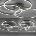 PAAN lampa sufitowa srebrna 6233-55