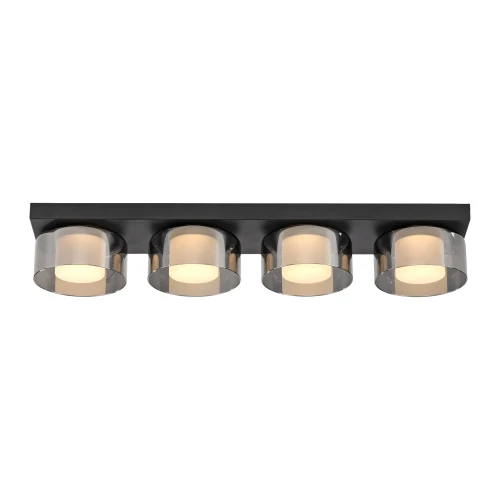 RIKA lampa sufitowa czarna 6164-18