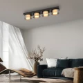 RIKA lampa sufitowa czarna 6164-18
