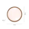 EMILIA lampa sufitowa fi 40cm czarna 14347-18