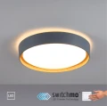 EMILIA lampa sufitowa fi 40cm szara 14347-15