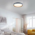 Q-EMILIA lampa sufitowa fi 50cm szara 6118-15