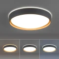Q-EMILIA lampa sufitowa fi 50cm szara 6118-15