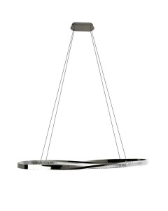 ANILLO 120 czarny/chrom lampa wisząca 