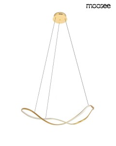 WAVES 60 złota lampa wisząca 