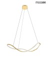 WAVES 80 złota lampa wisząca 