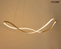 WAVES 100 złota lampa wisząca 