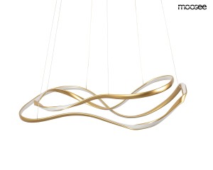 WAVES 2 złota lampa wisząca 