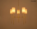 IMPERIO 5 złota lampa wisząca 