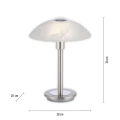 ENOVA lampa stołowa srebrna 4026-55  