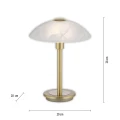 ENOVA lampa stołowa matowy mosiądz 4026-60