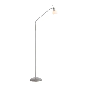 PINO lampa podłogowa srebrna 400-55 